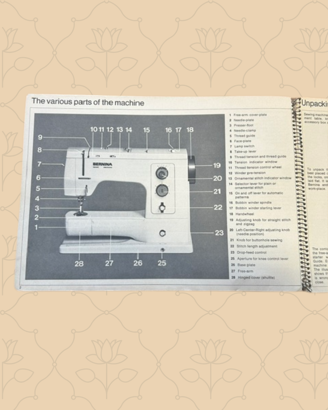Bernina 830/831/832 Record Manual