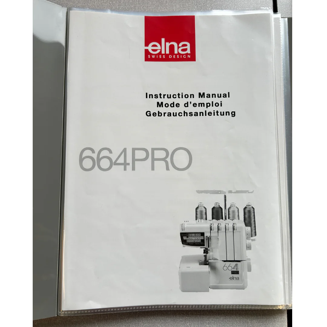 Elna Pro 664 Overlocker Pre-Loved
