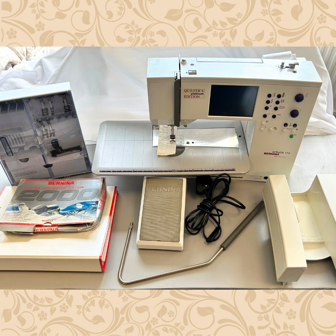 Bernina Artista 170 Quilter's Edition Platinum