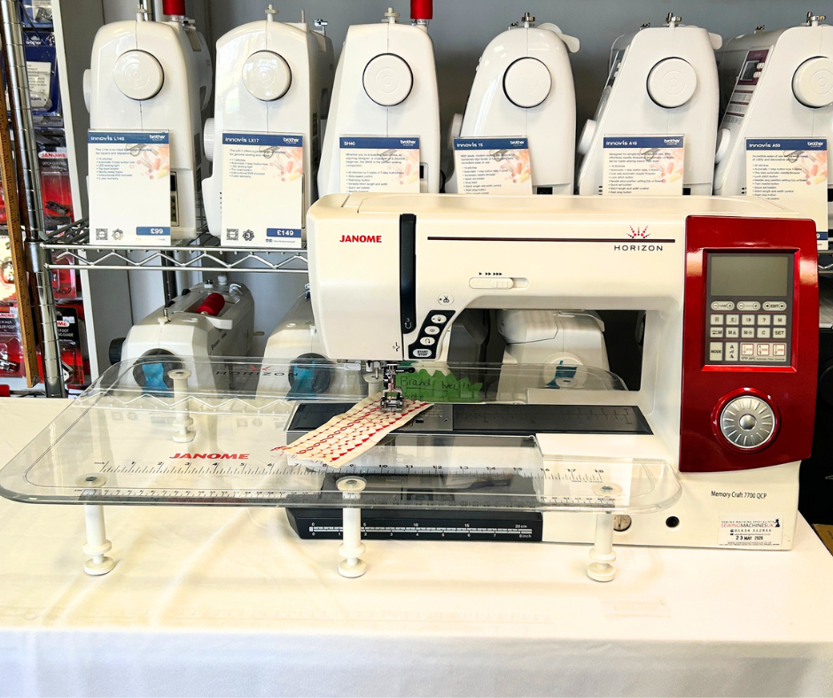 Janome MC7700 QCP Quilting Machine