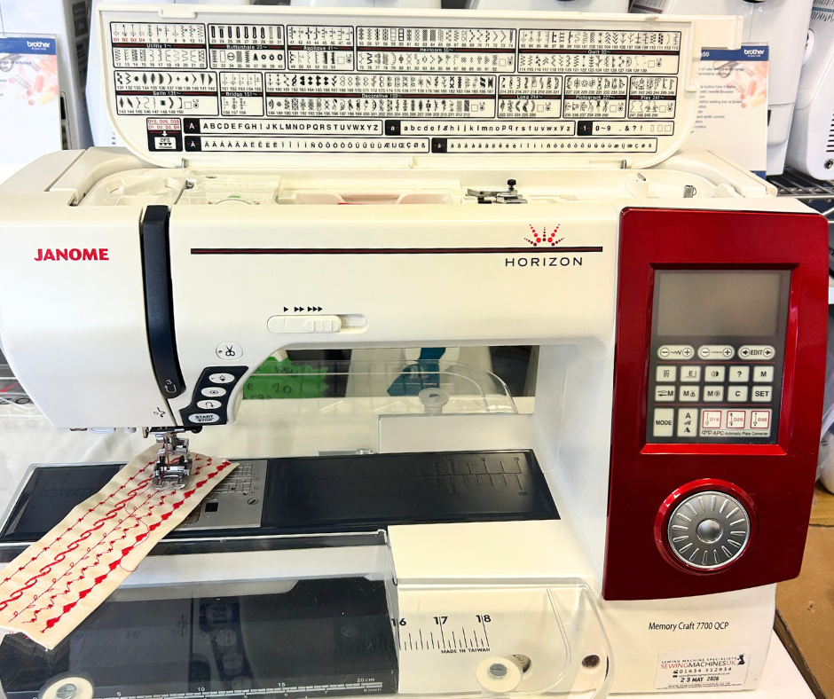 Janome MC7700 QCP Quilting Machine