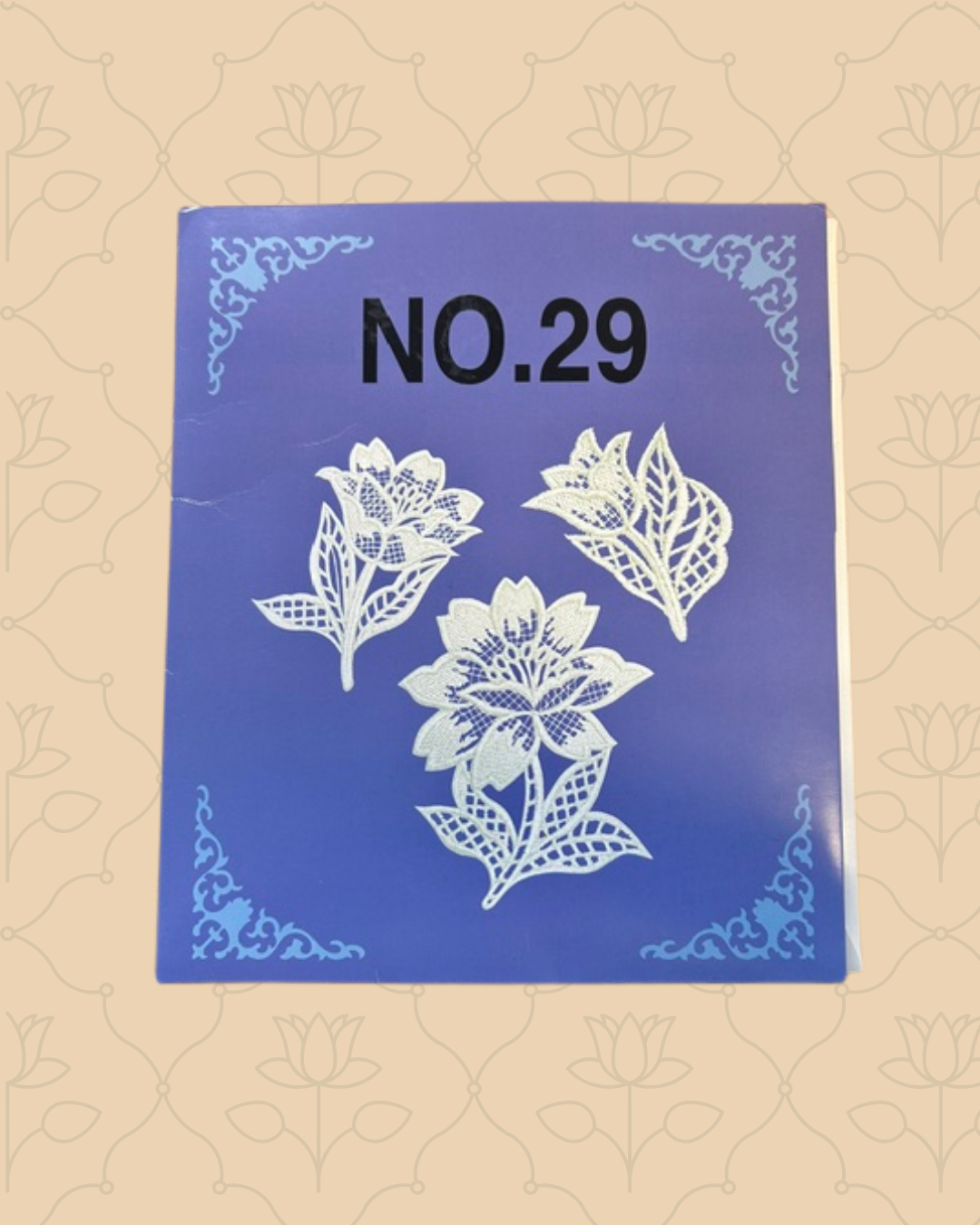 Brother No.29 Embroidery Design Card