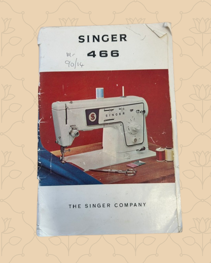 Singer 466 Manual