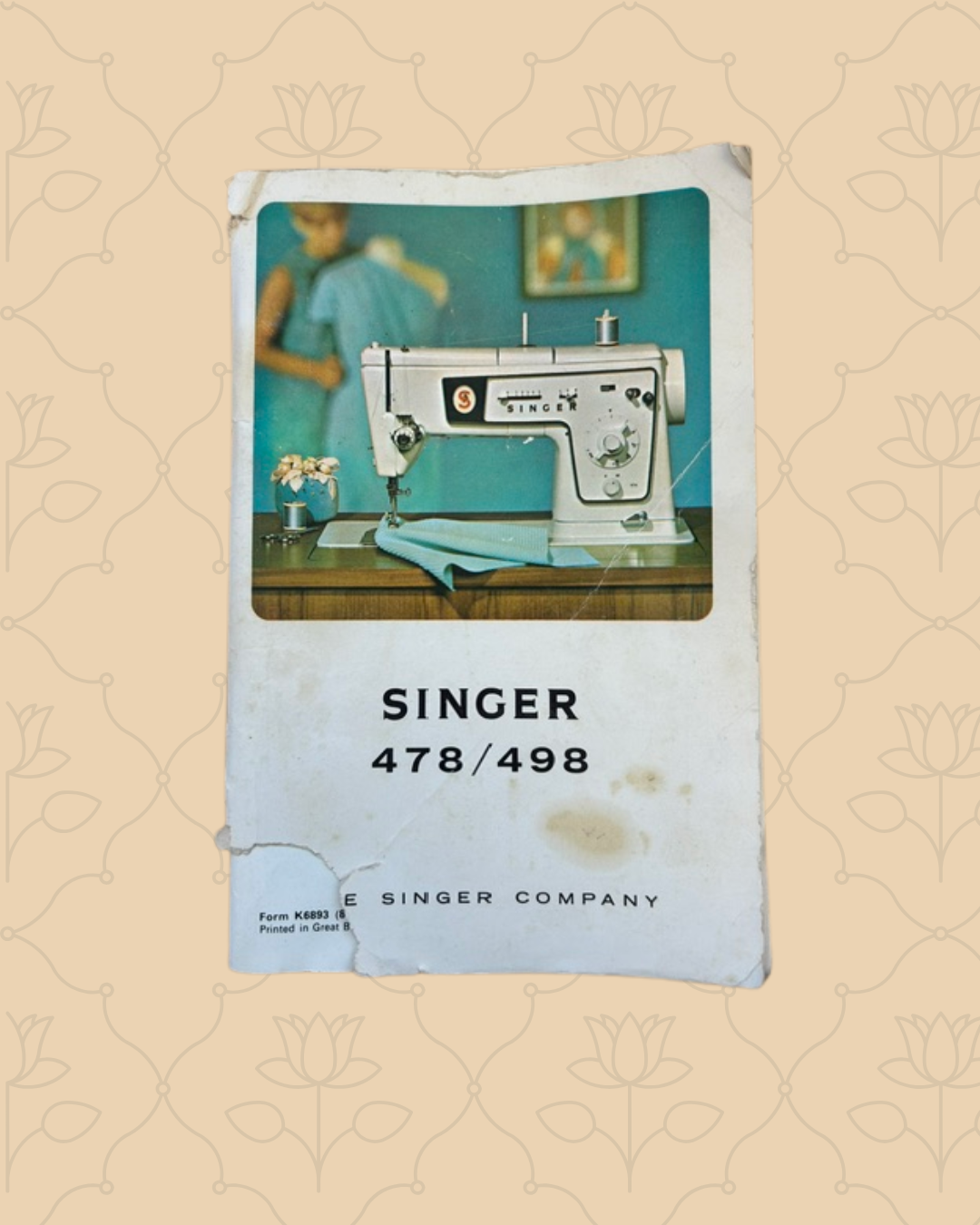 Singer 478/498 Manual