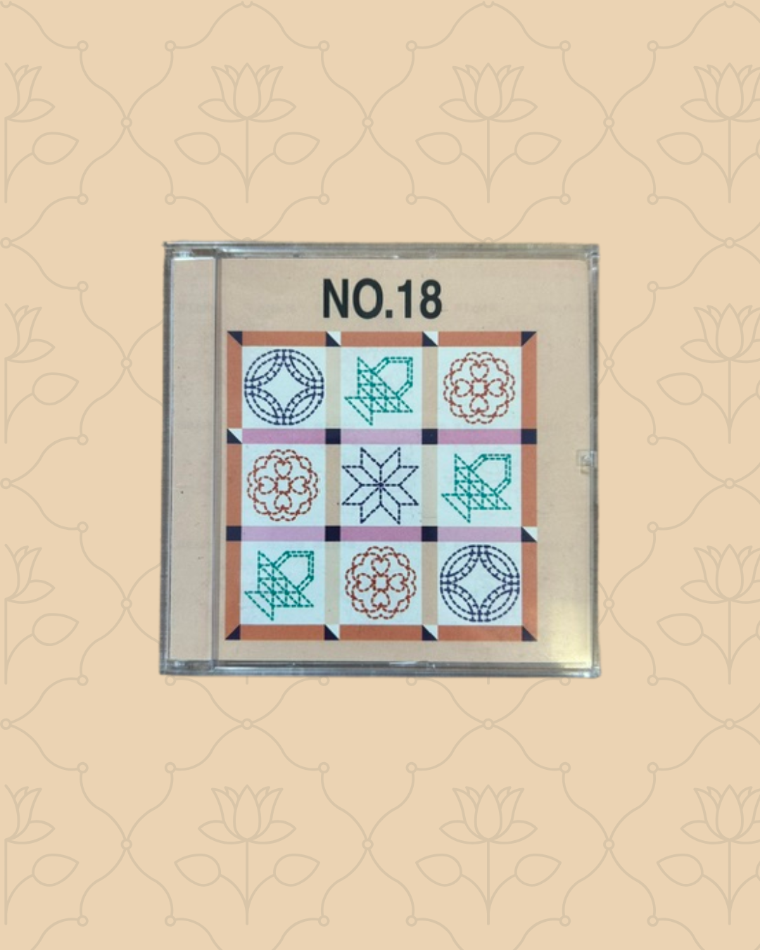 Brother No.18 Embroidery Design Card