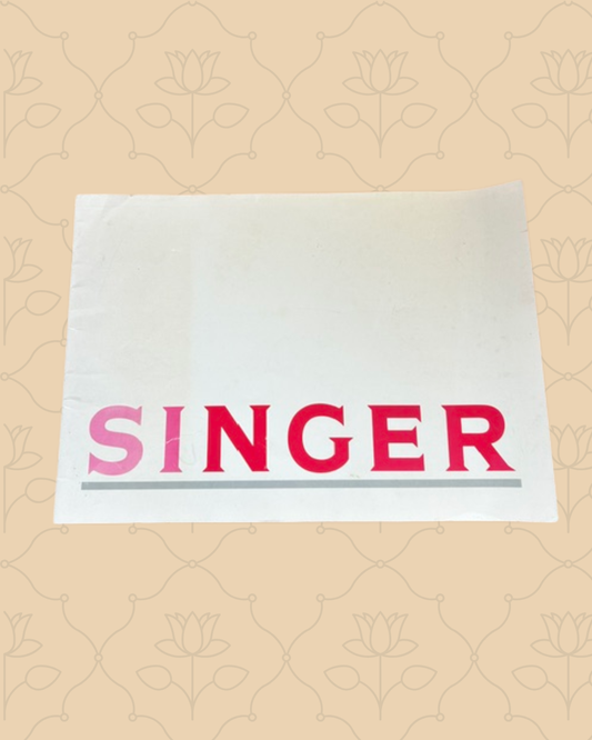 Singer 9217 Manual