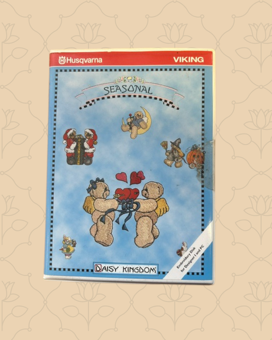 Husqvarna Viking Seasonal Embroidery Design Disc