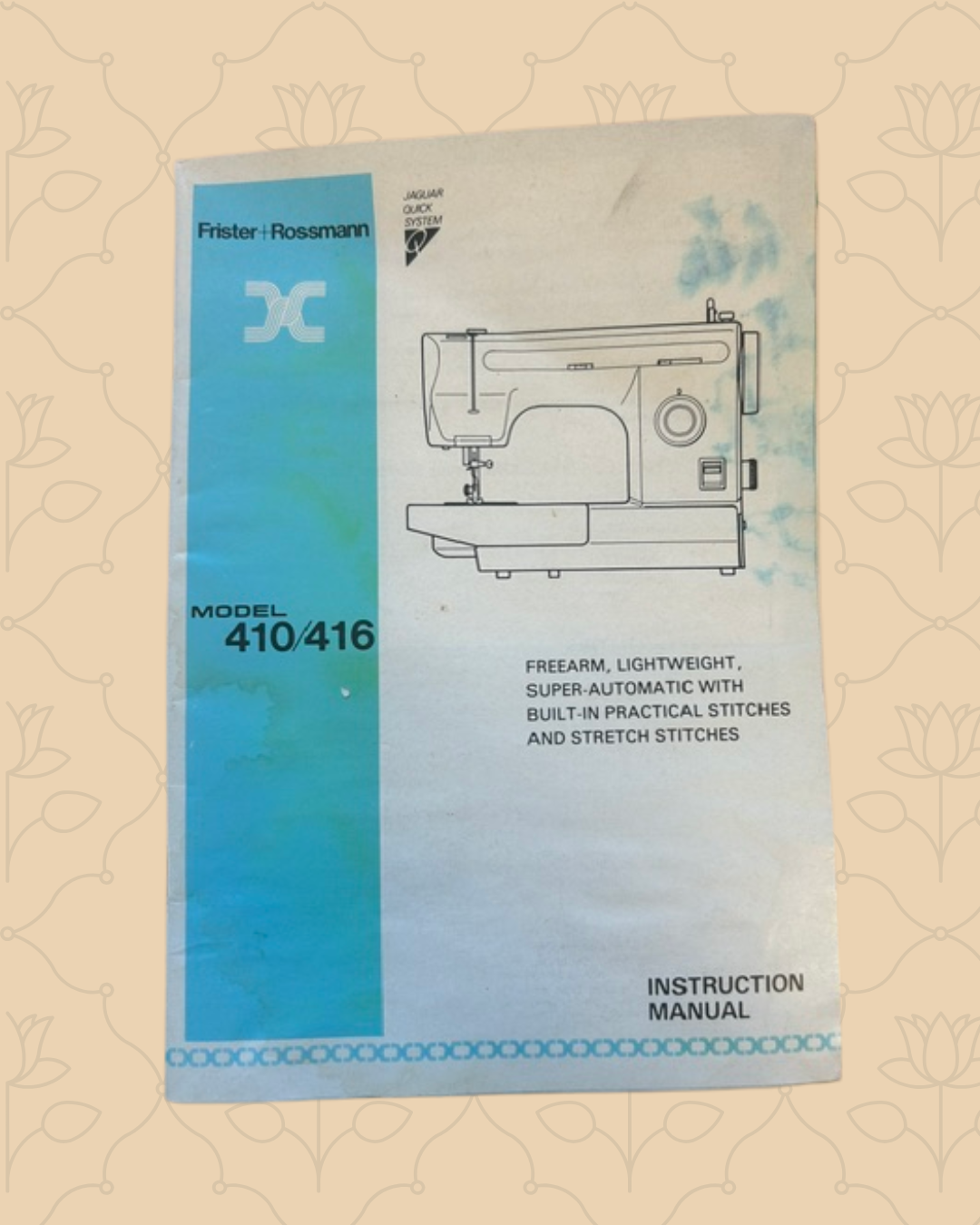 Frister & Rossmann Model 410/416 Manual