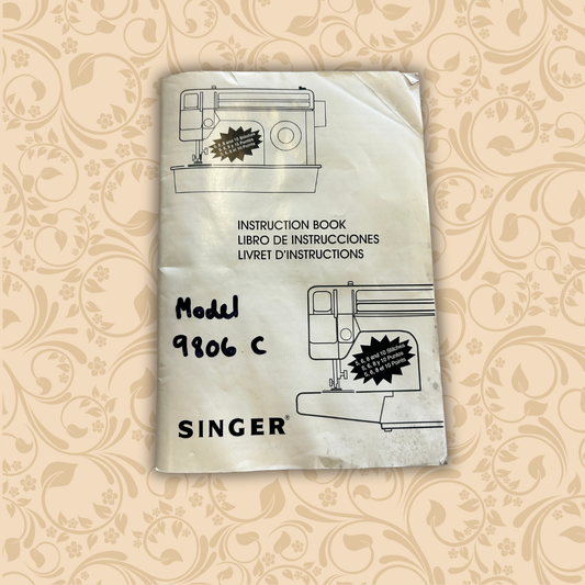 Singer 9806c Manual