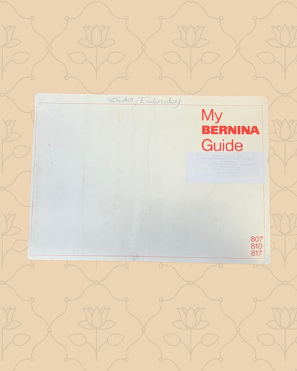 Bernina 807/810/817 Minimatic Manual
