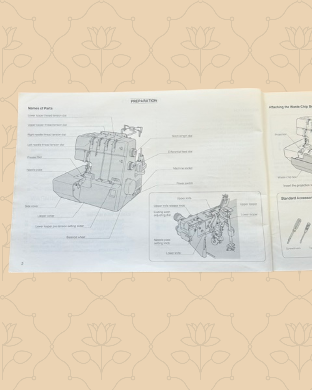 Janome MyLock 634d  Manual