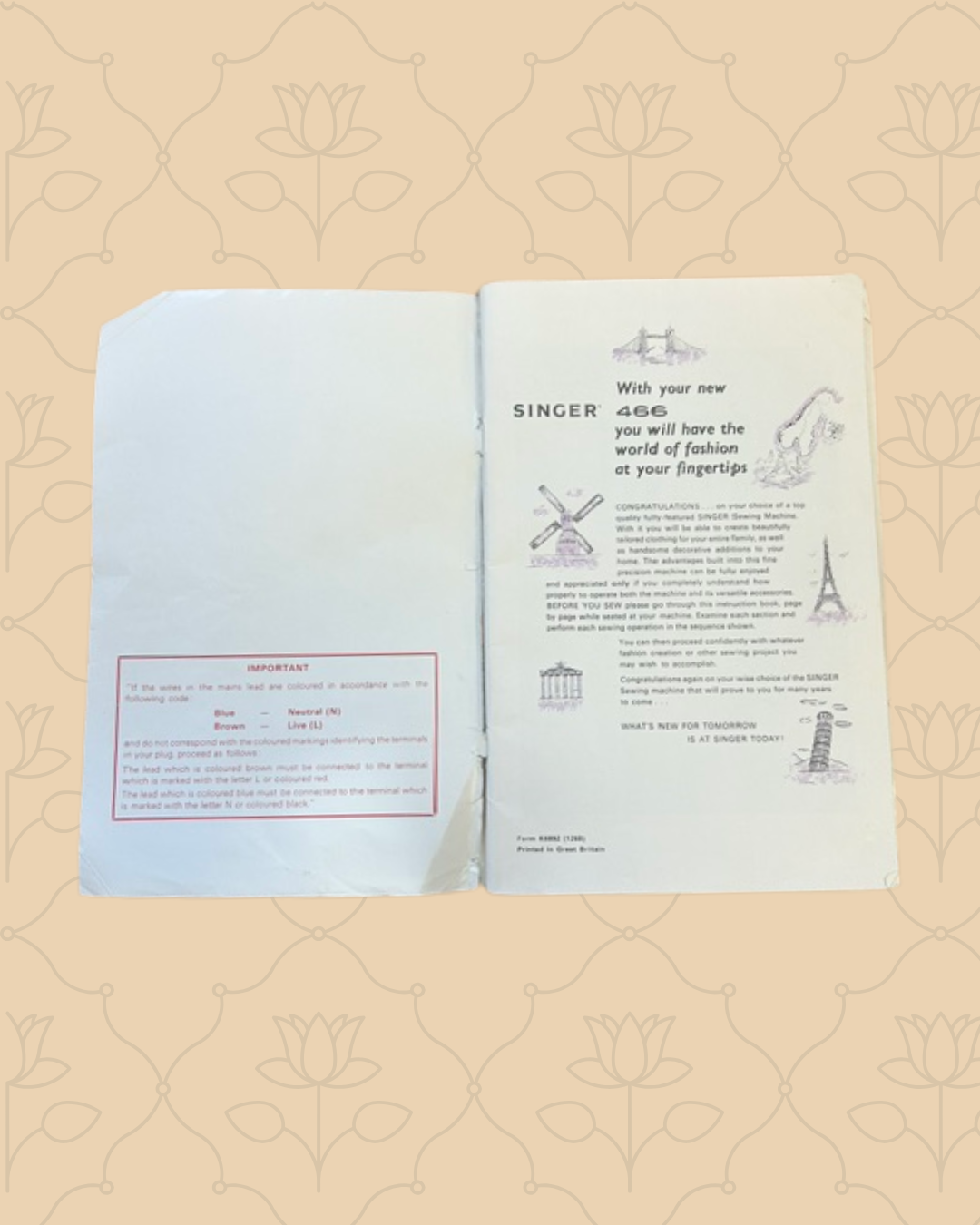 Singer 466 Manual