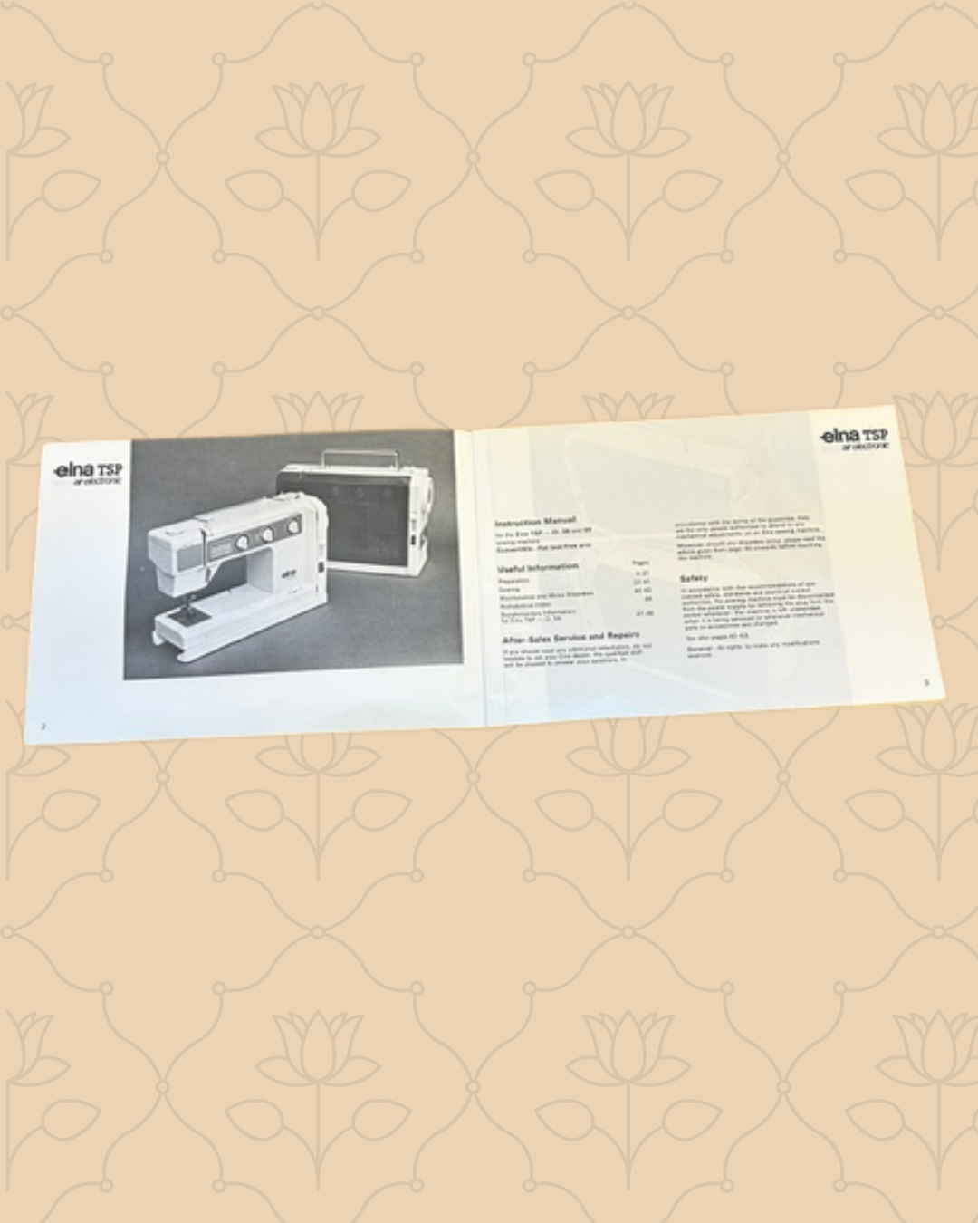 Elna TSP Air Electronic Manual 1