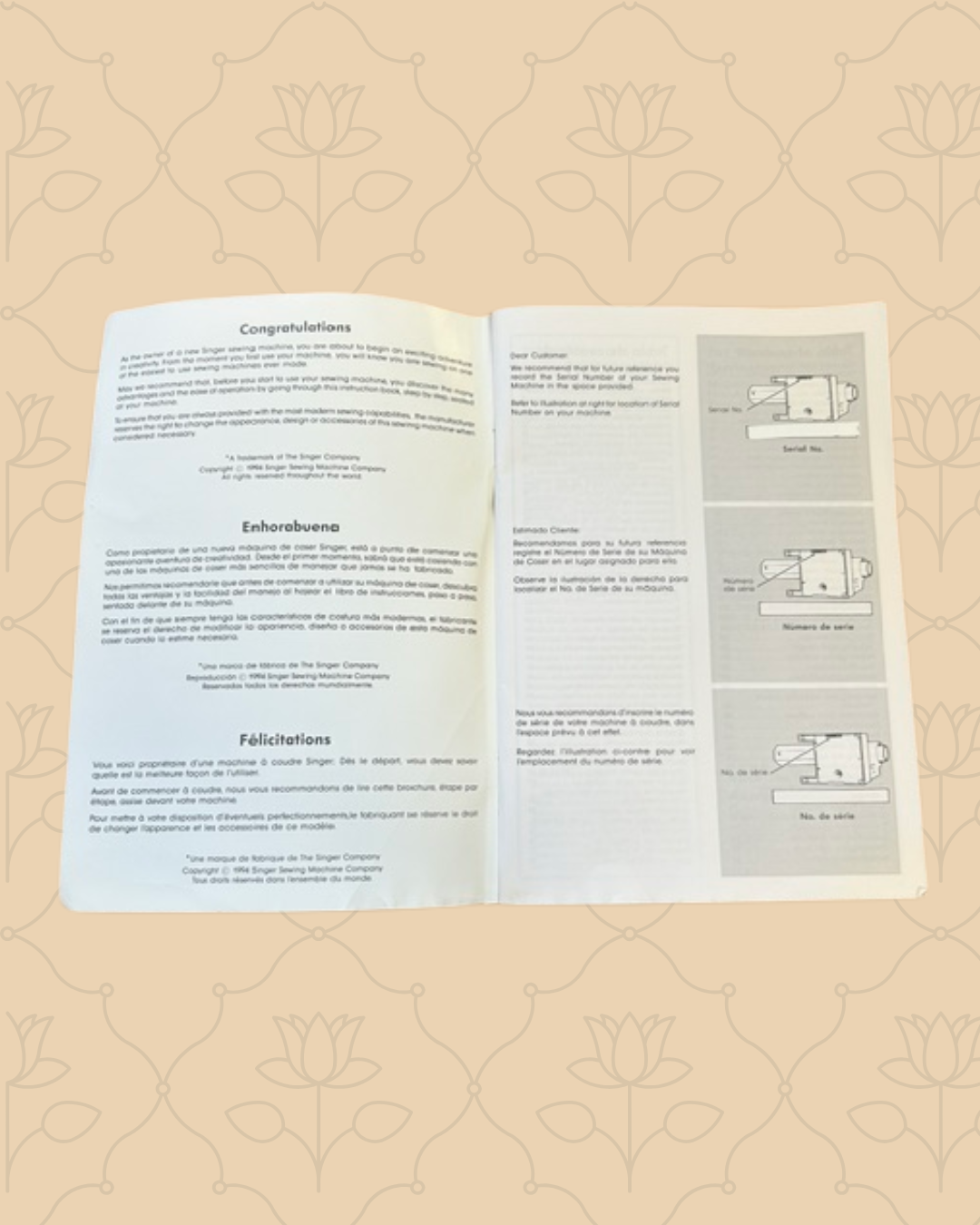 Singer 5040/5050 Manual