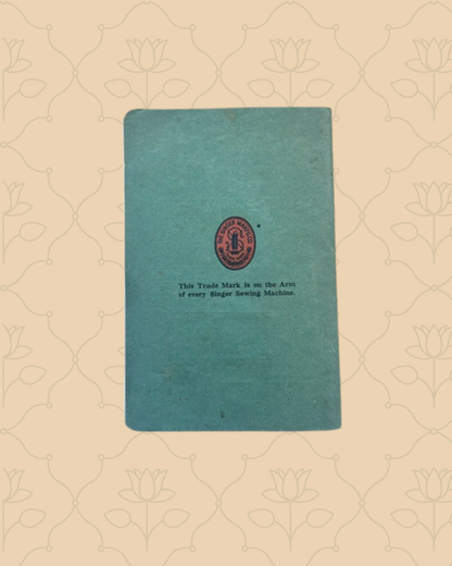 Vintage Singer 99k Original Sewing Manual