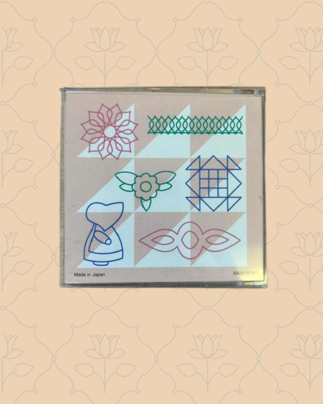 Brother No.18 Embroidery Design Card