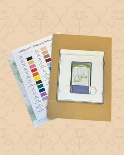 Janome Woodland Times Embroidery Design Card