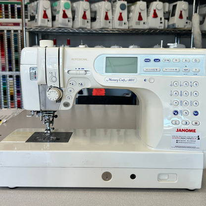 Janome MC6600p Semi Industrial Sewing Machine