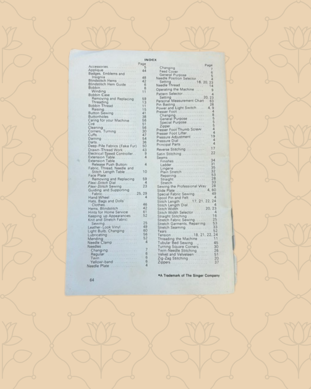 Singer 533 Manual