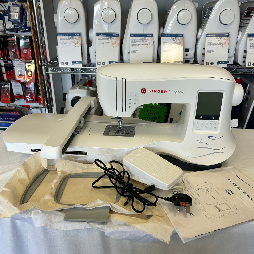 Singer Legacy Sewing & Embroidery Machine