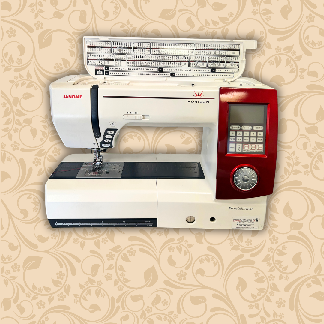 Janome MC7700 QCP Quilting Machine