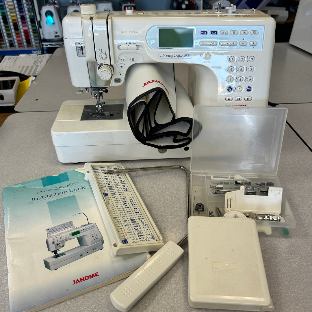 Janome MC6600p Semi Industrial Sewing Machine