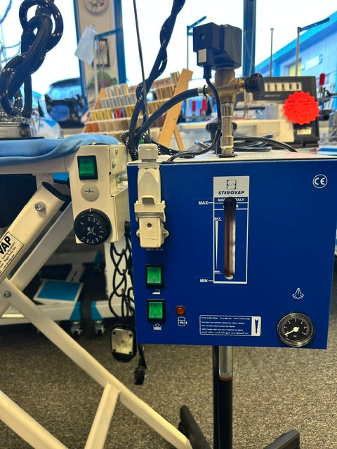 Stirovap Industrial Steam Iron and Vacuum Table